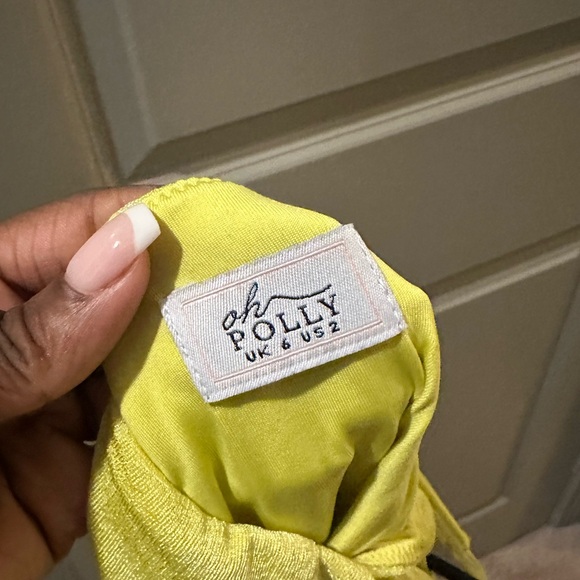 Yellow oh Polly cut out dress - Picture 3 of 3